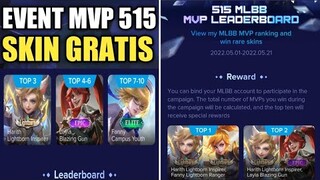 EVENT 515 MVP !! SKIN ELITE, EPIK DAN LIGHTBORN GRATIS BUAT PLAYER GRATISAN !