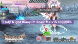 Sword Art Online Integral Factor: Holy Night Xmas Banquet Boss Melvin Power 40000 x 4