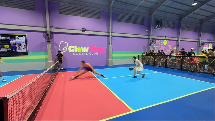 Pickleball Exhibition Match at Glow Play Social Club