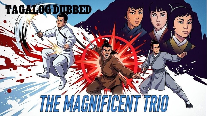 THE MAGNIFICENT TRIO ⚜️TAGALOG DUBBED ⚜️ FULL MOVIE ⚜️ RITCHE DTV