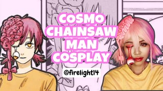 [Make-Up Transition] Cosmo Chainsaw Man Cosplay