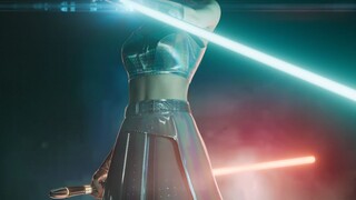 ⚡Berpakaian silang, tapi lightsaber⚡