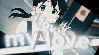 AMV Typography I Lay My Love on You Tamako Love Story