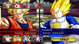GOKU VS VEGETA Dragon Ball Z Budokai Tenkaichi 3 Latino