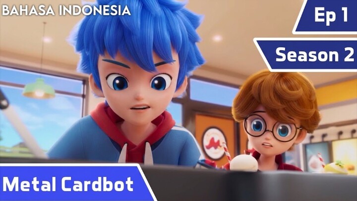 Metal Cardbot | ep.01 | 🤖 bilah batu misterius!