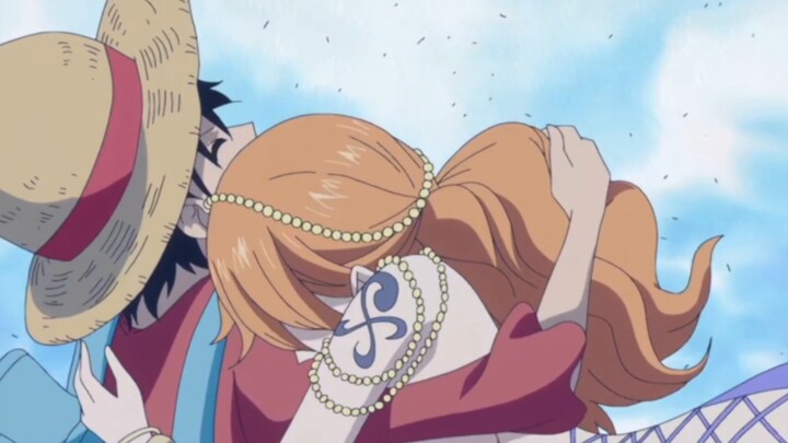 Nami dan Luffy selalu menyayangi satu sama lain