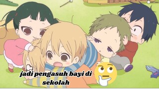 anak SMA jadi penjaga bayi imut-imut| Review gakuen babysitter