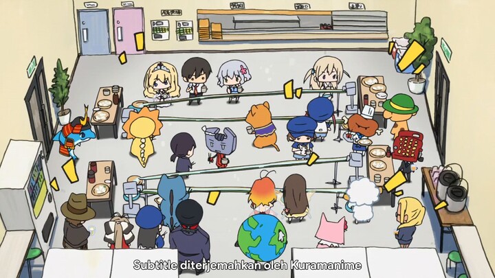 Amagi Brilliant Park: Wakuwaku Mini Theater - Rakugaki Backstage sub indo episode 7