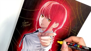 Drawing MAKIMA Chainsaw Man