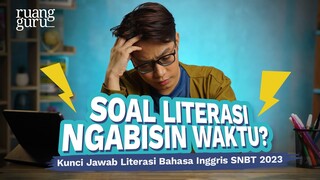 SOAL SULIT LITERASI BAHASA INGGRIS #JanganTakut SNBT