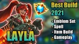 Layla Best Build in 2021 | Top 1 Global Layla Build | Layla Gameplay - Mobile Legends: Bang Bang