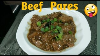 COOKING BEEF PARES