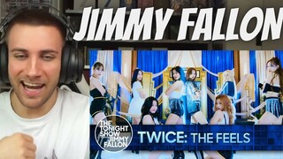 TWICE: The Feels | The Tonight Show Starring Jimmy Fallon - REACTION