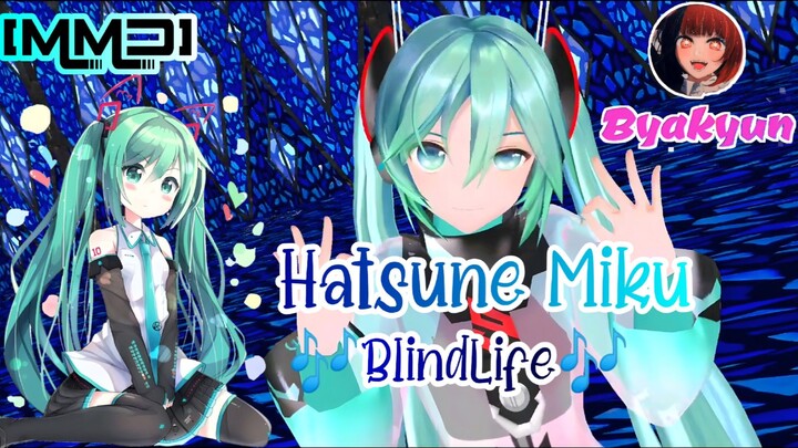 [MMD] Hatsune Miku mode Kawaii 🥰 | BlindLife