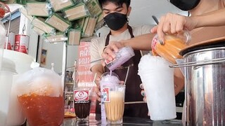 กาแฟชงโบราณถุงกระดาษ/ชาเนส ชามะนาว ชานม เผือก โบราณ ยกล้อ (BowCoffee)