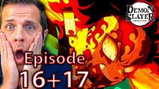 Never Give Up |  Demon Slayer Season 2 Episode 16 + 17 REACTION l Kimetsu no Yaiba