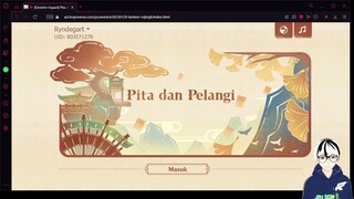 Web Event Baru total 100 Primogem buru gaskan