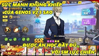 One Punch Man: The Strongest - Sức Mạnh Hủy Diệt Của Genos V2 5 Sao, Một Hit Bay Màu Cả Team Địch