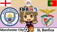 FIFA 14 | Manchester City VS SL Benfica