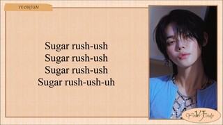 TXT (투모로우바이투게더) 'Sugar Rush Ride' Easy Lyrics