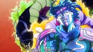 The old lady with Jotaro's voice beats up the office worker