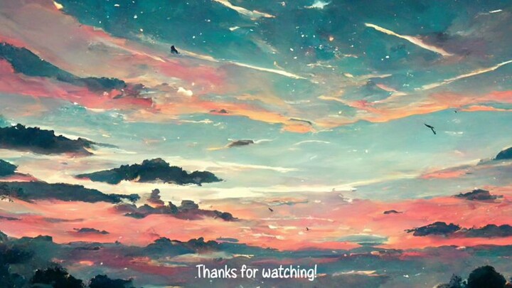 keindahan langit senja