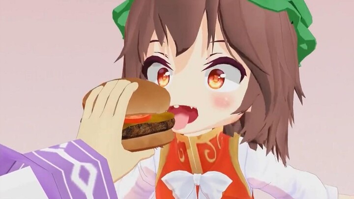 [Oriental MMD] Chen, anh có thể ăn burger phô mai