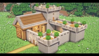 Minecraft: วิธีสร้างปราสาทเล็กๆ (MC001)