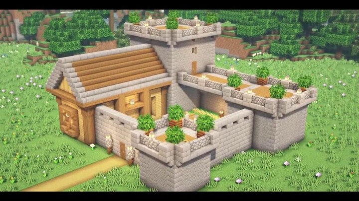 Minecraft: How to Build a Small Castle (MC001)
