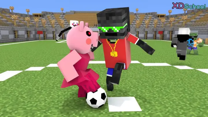 Monster School : Soccer Competition - Funny Minecraft Animation