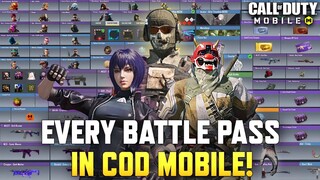 COD Mobile Battle Pass Evolution! (2019 - 2023) Every Battle Pass in CODM!