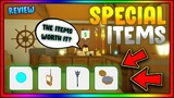 *NEW* Special Items *Review*! WORTH IT? - Fishing Simulator ROBLOX