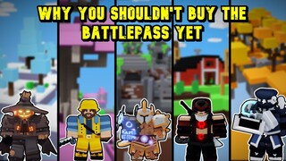 Why You Shouldn't Buy The Battlepass....Yet - Roblox Bedwars