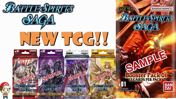 Brand NEW TCG Announced! Battle Spirits Saga is Coming!