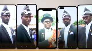 Reset pallbearers video with various brands of phones