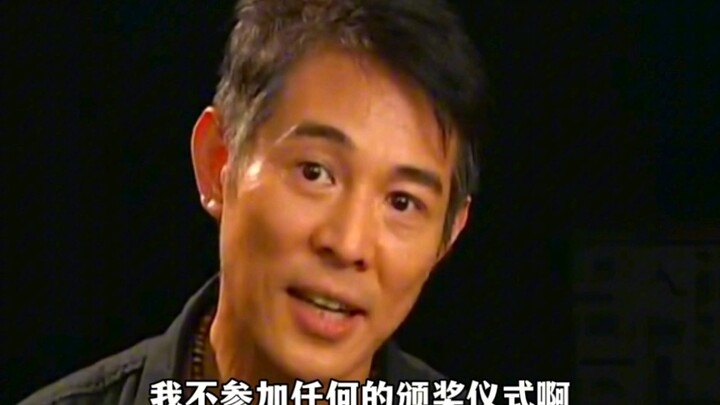 Jet Li: If there really were triads in Asia, how could you possibly see them?