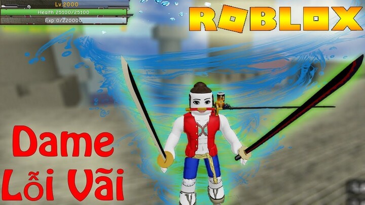 Roblox - Dame Của Tam Kiếm Mạnh Thế Này Thì Ai Dùng Trái Ác Quỷ Nữa _ King Piece