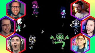 Gamers React to : Dancing [Deltarune Chapter 2]