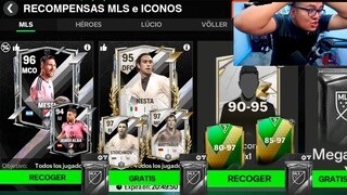 🎁 COMO RECLAMAR MUCHOS JUGADORES MLS,  SOBRES e ICONOS *Gratis* en FC 24 MOBILE *Messi, Kaká & Más*