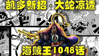 【阿旺】海贼王1048话解说！凯多新招：升龙火焰八卦！大蛇彻底凉透！