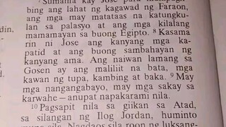 Pang Araw Araw na Talata           Genesis 50:6-9