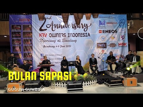 BULAN SAPASI {Gugum Gumbira} | Voc. Nelsya & Mely | Feat Mang Obet | HRV Owner Indonesia #raoseun