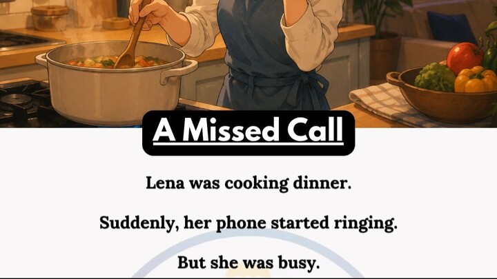 The Missed Call | Learn English Through a Short Story