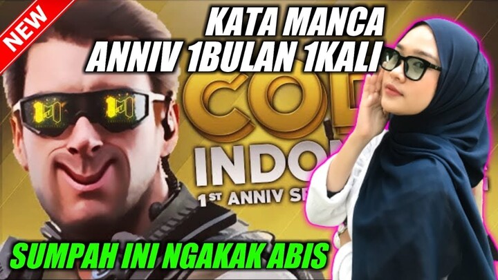 REACTION MILYHYA Terbaru main CODM - Anniversary Special Kebodohan