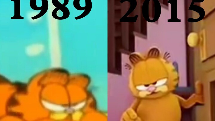 Garfield film and television evolution history