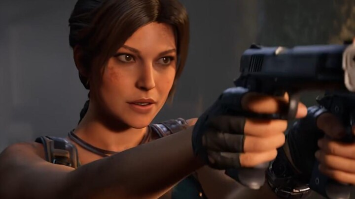 Is she the most beautiful dual-gun heroine from “Tomb Raider”?