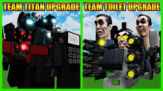 Terciptanya Pertarungan Epic Antara Kelompok Titan Upgrade VS Kelompok G-Man Toilet