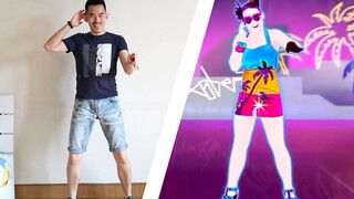 مستخدم أحد ألعاب الرقص يرتكب حماقات رقص لدرجة اليأس! فتحت كامل قدرات الرقص 2020