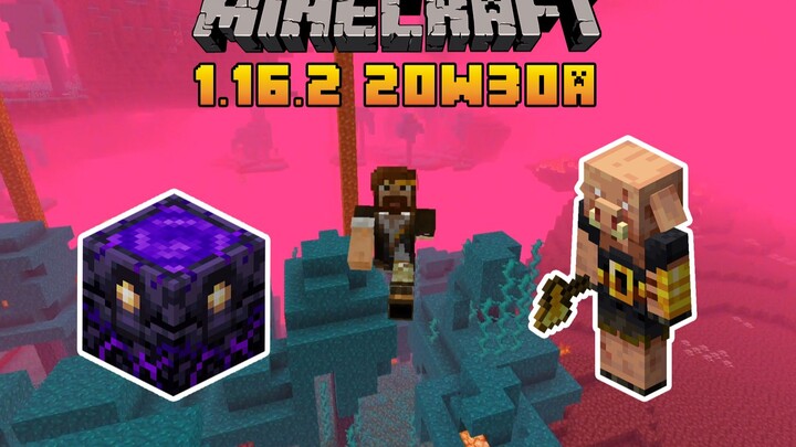 我的世界 20w30a 籽岷的1.16.2最新版本介绍