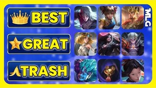 The "Official" Mobile Legends Tier List!